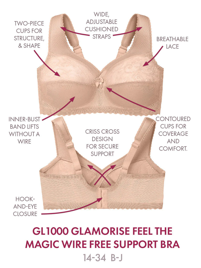 Glamorise Magic Lift Full Figure Support