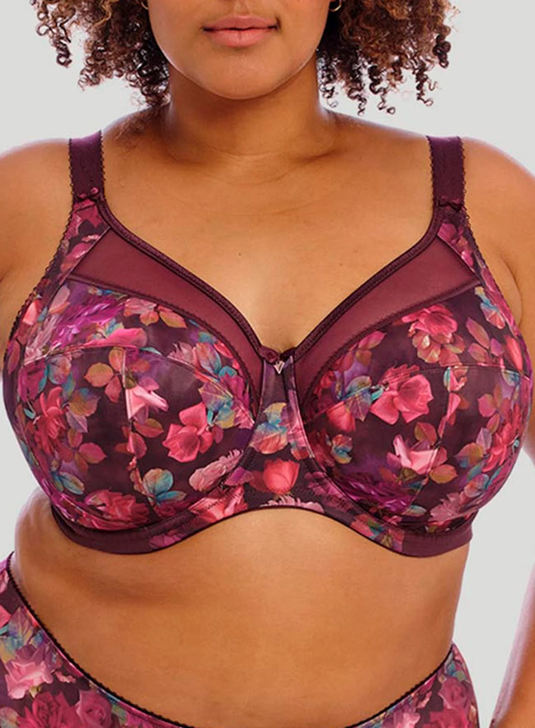 Goddess Kayla Underwire Bra Plum Rose