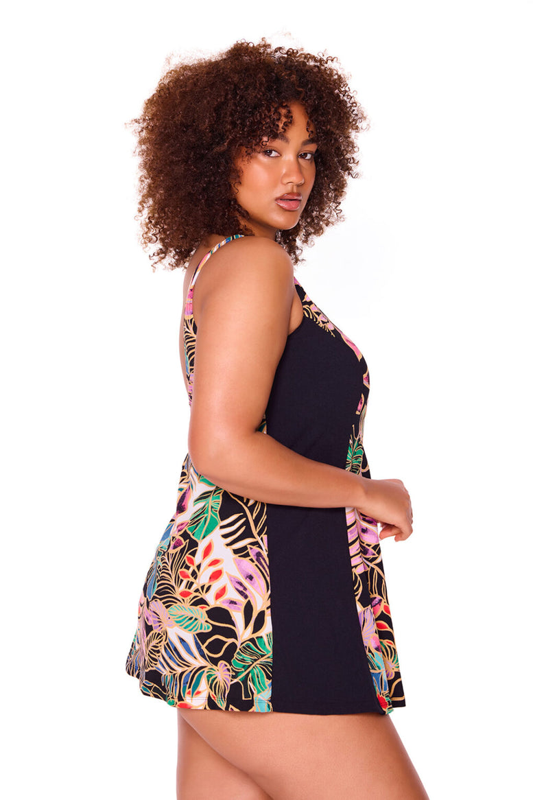 Genevieve Mastectomy Princess Line Swimdress