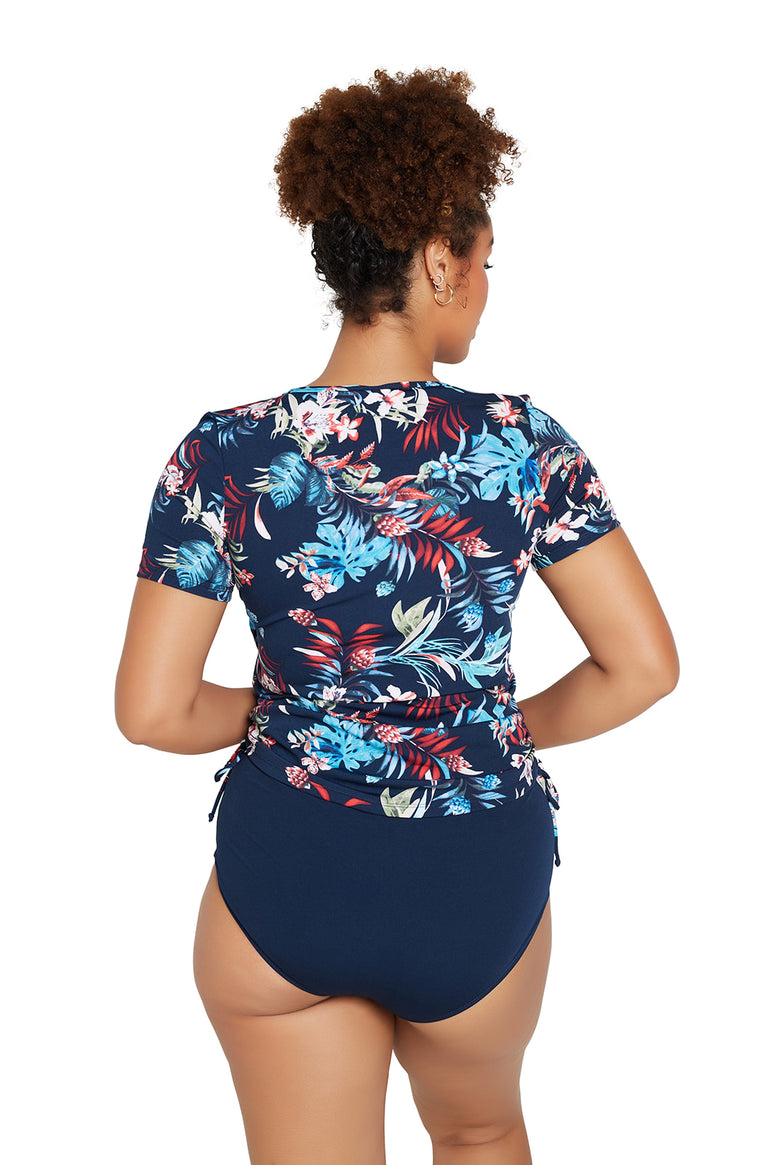 Genevieve Mastectomy Rash Shirt Swimmer