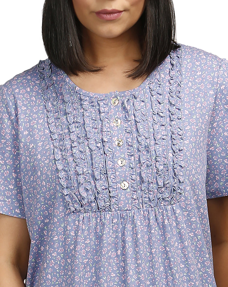 Schrank SK309W Wild Flowers Cap Sleeve Nightie