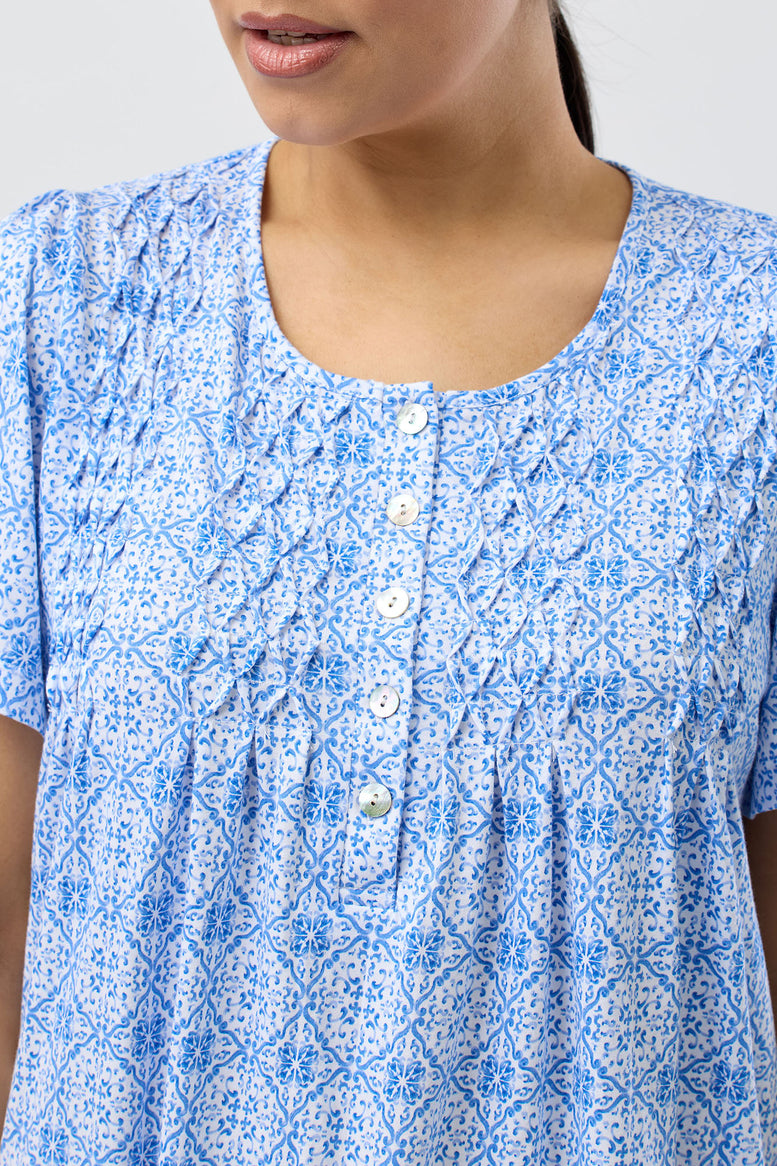 Schrank SK310B5 Cotton Short Sleeve Nightie