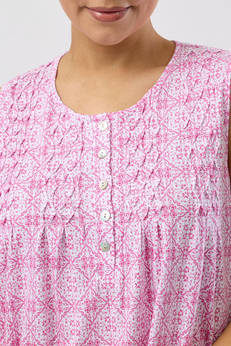 Schrank SK411B5 Cotton Sleeveless Nightie