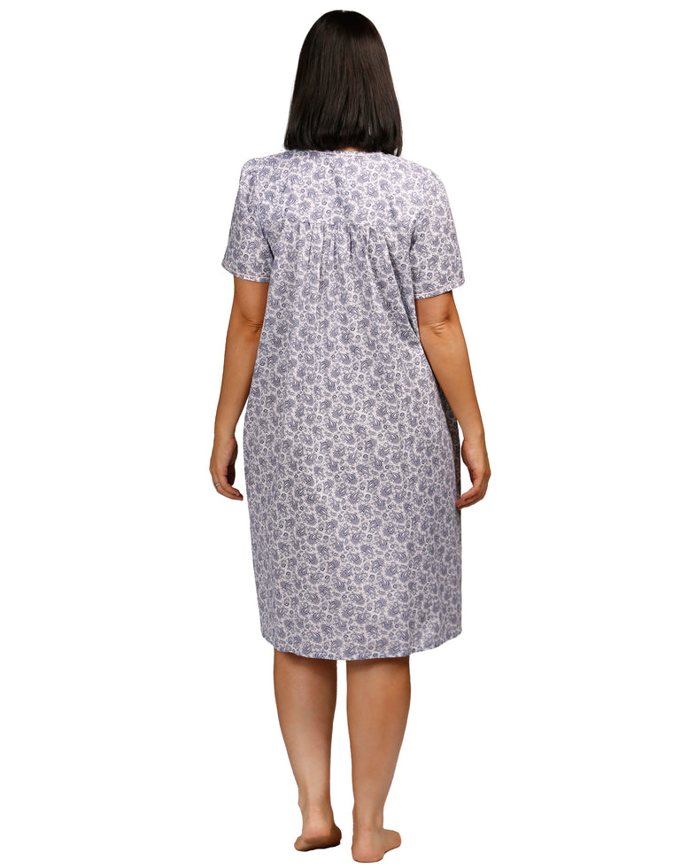 Schrank SK701P Paisley Short Sleeve Nightie