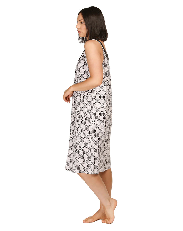 Yuu 453B Batik Sleeveless Nightie