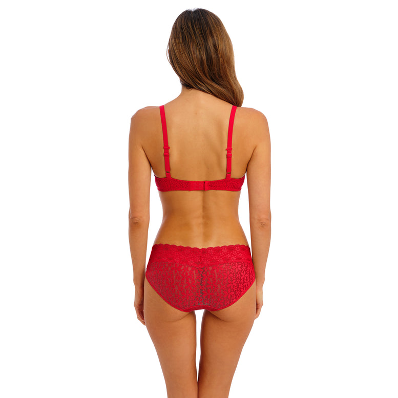 WA878205-Halo Lace Brief Red
