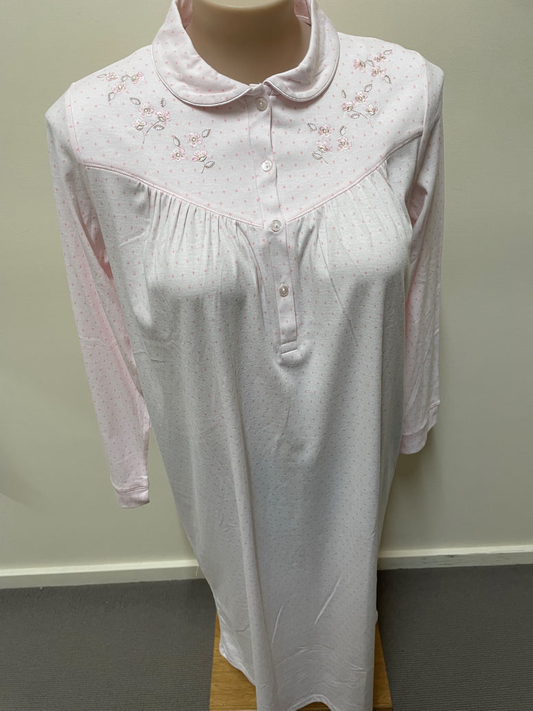 Schrank Poly Cotton 3/4 Length Nightie