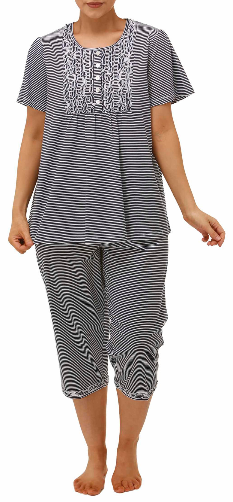Schrank Style SK109S Cotton Striped Pyjama