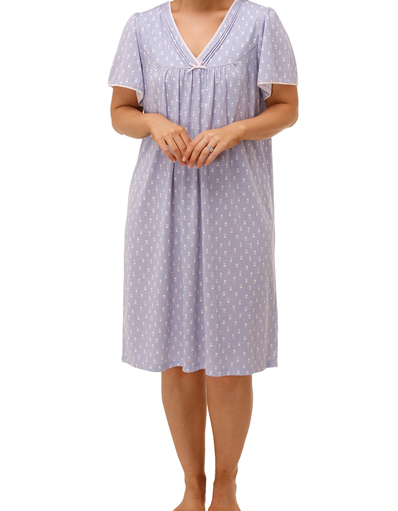 Schrank Style SK300T Tulips Cotton Nightie