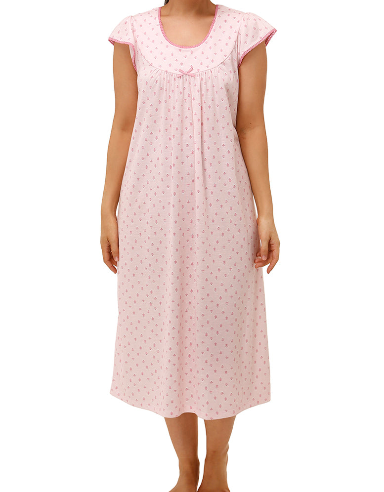 Schrank Style SK303T Tulips Cotton Nightie