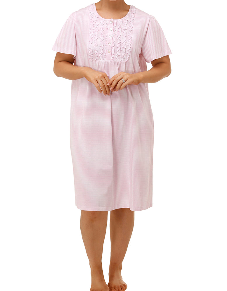 Schrank Style SK309S StripesCotton Nightie