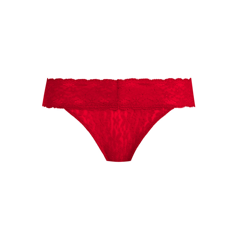 WA878205-Halo Lace Brief Red