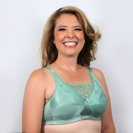 137 ABC Mastectomy Bra Lace Cami Soft Cup