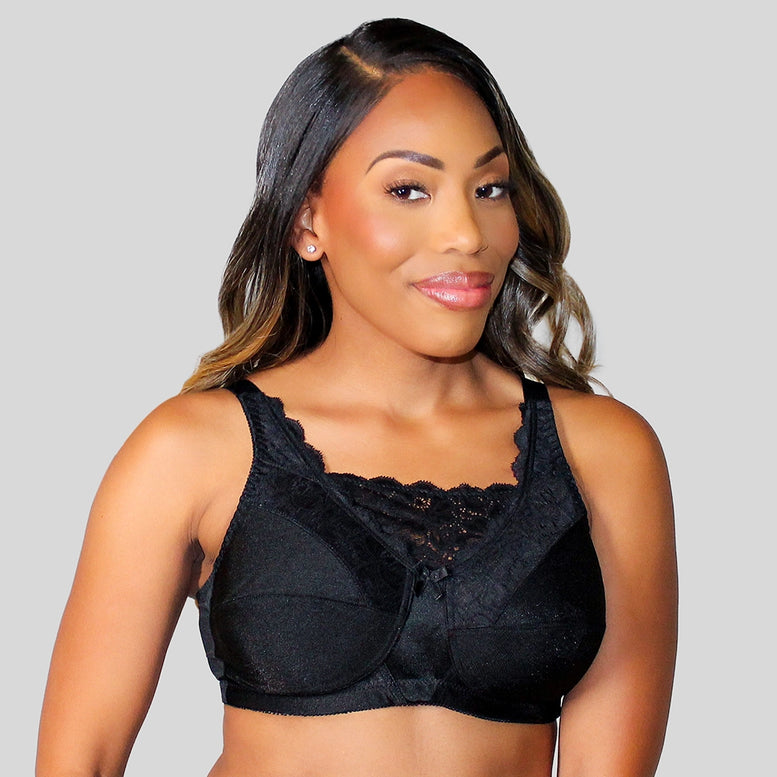 ABC 137 Mastectomy Bra Lace Cami Soft Cup