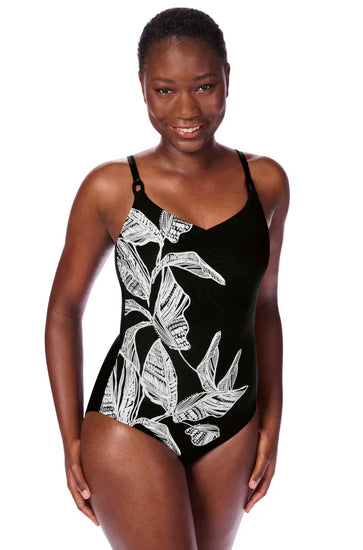 Amoena 71726 Lanzarote Mastectomy Swimmer One Piece