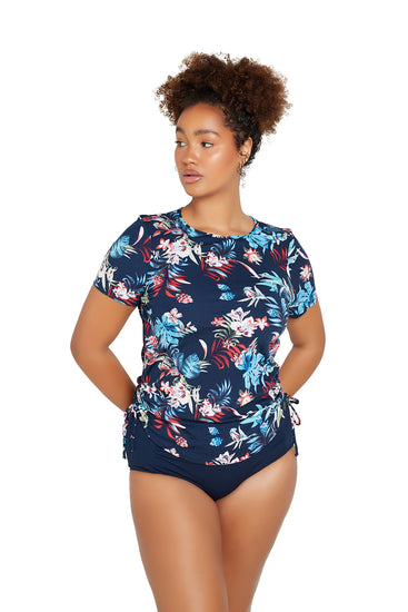 Genevieve Mastectomy Rash Shirt Swimmer