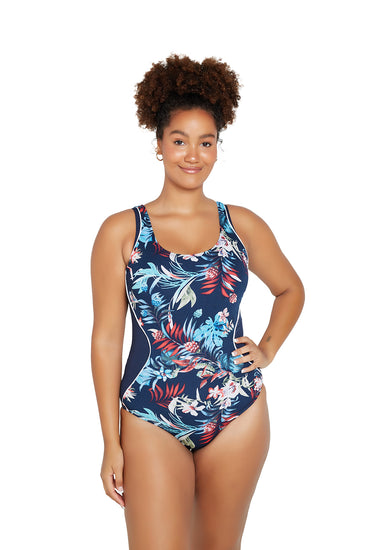 Genevieve Mastectomy One Piece Swimmer