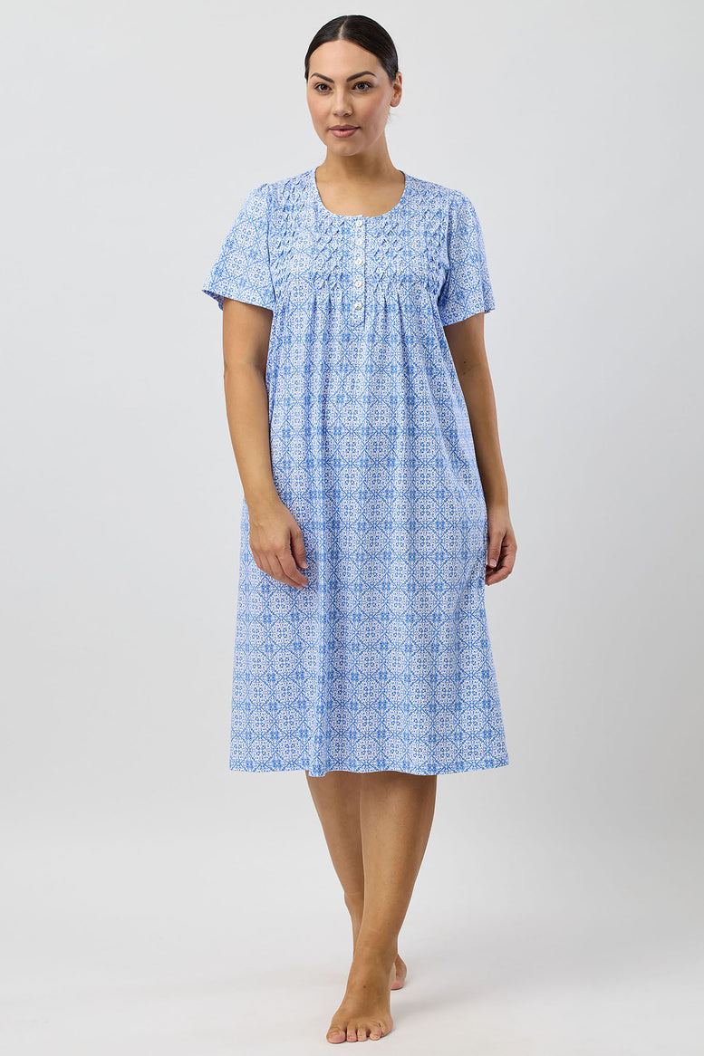 Schrank SK310B5 Cotton Short Sleeve Nightie